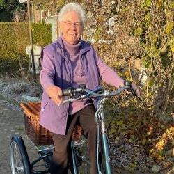 klantervaring Maxi driewielfiets - Annie Lutters