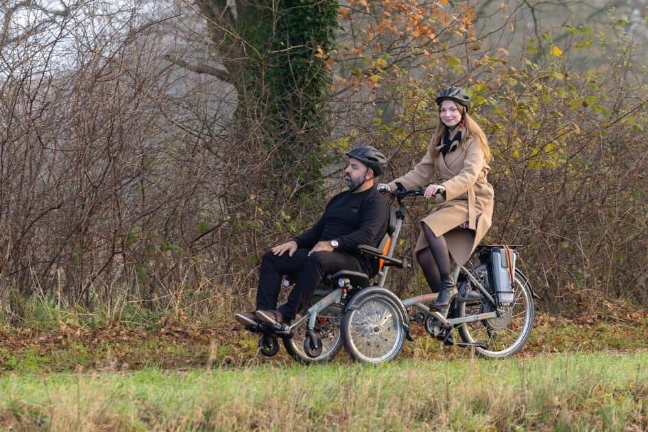 van raam fietsen huren in belgie opair rolstoelfiets