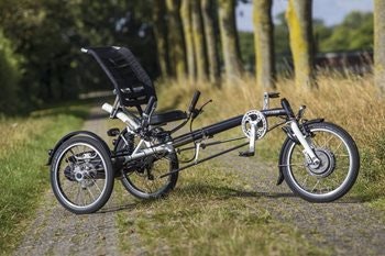 Renewed recumbent trike Easy Sport from Van Raam