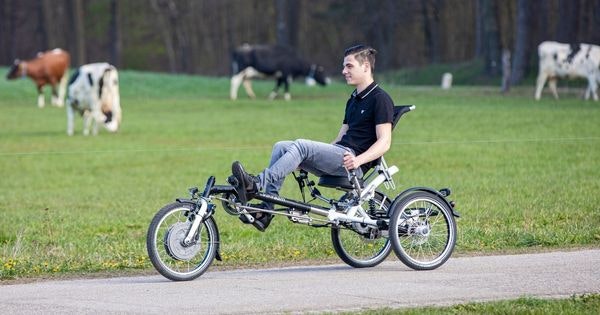 van raam spezielle fahrrader mieten in belgien easy sport liegedreirad