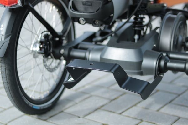 Easy Rider driewielfiets Van Raam met adapter voor fietskar