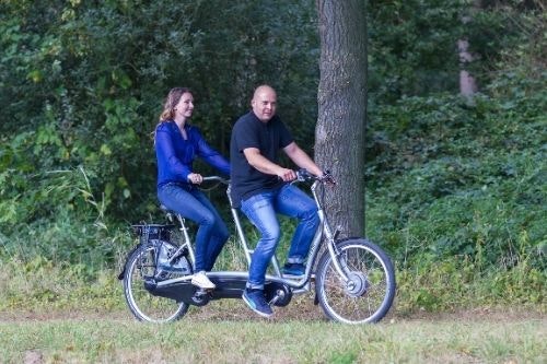 tandem pour adultes Van Raam Twinny a deux roues