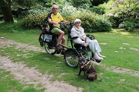 user experience wheelchair bike opair jess lee on a holiday with a 98 year old