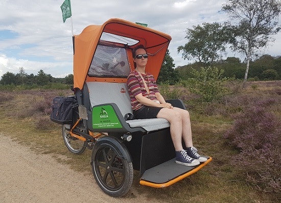 Klantervaring Chat Riksja fiets Riksja Harderwijk