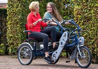 Fun2Go Spezialfahrrädern Parallel-Tandem Alice-Holt-inclusive-cycling