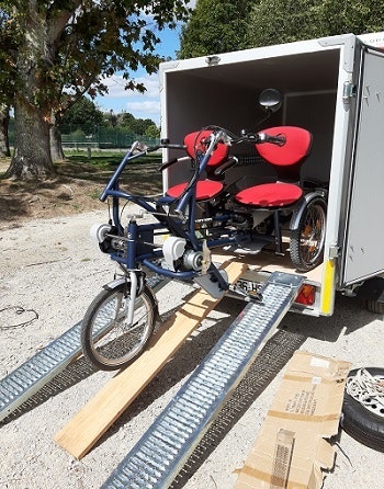 Fun2Go duo bike trailer customer experience Gatard