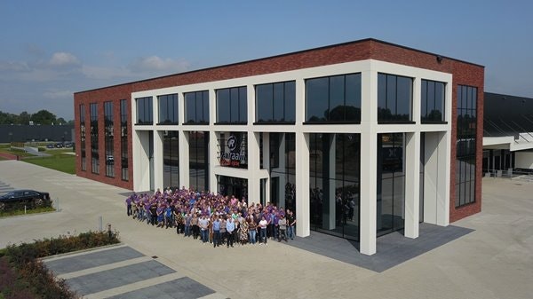 Van Raam employees bicycle factory for adapted bicycles in Varsseveld