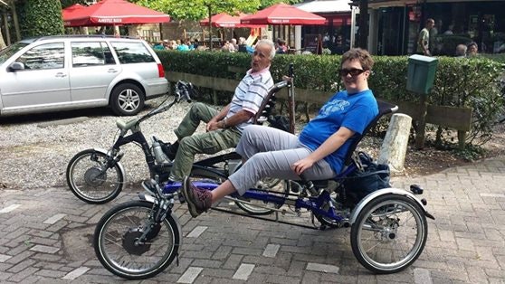 easy sport ligdriewielfiets van raam cindy van bemmelen