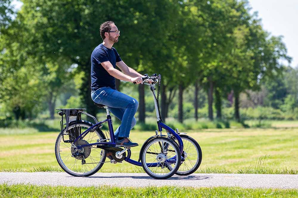 Viktor driewielfiets met twee voorwielen voor volwassenen Van Raam