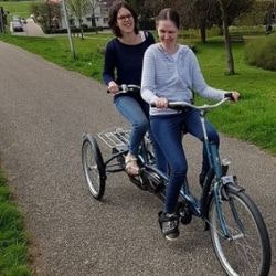 User experience three-wheel tandem Twinny Plus - Mirjam Droger