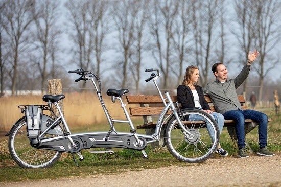 Twinny tandem fiets voor volwassenen Van Raam