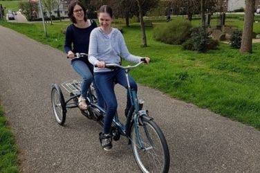 Gebruikerservaring driewieltandem Twinny Plus - Mirjam Droger