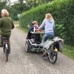 Benutztererfahrung Rollstuhltransportfahrrad VeloPlus - Jolanda Rutten