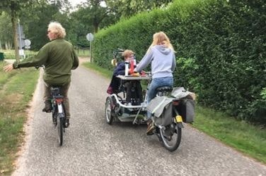 Benutztererfahrung Rollstuhltransportfahrrad VeloPlus - Jolanda Rutten