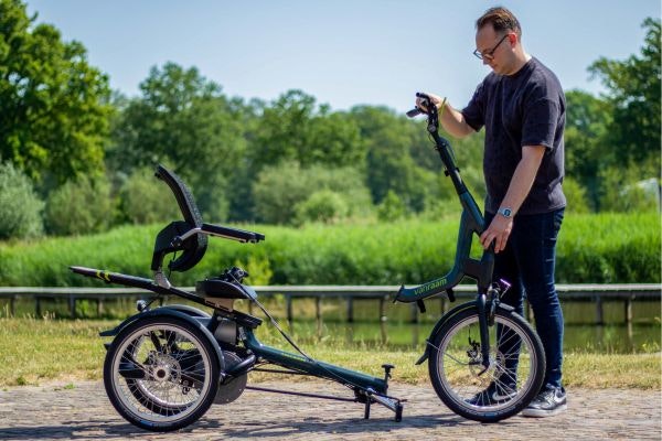 Cadre divisible pour tricycle Easy Rider de Van Raam