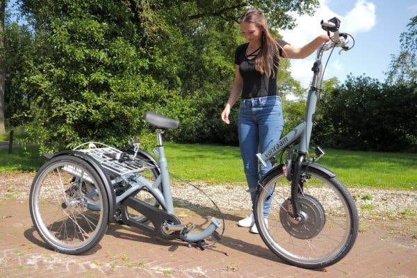 Cadre divisible pour tricycle Maxi de Van Raam