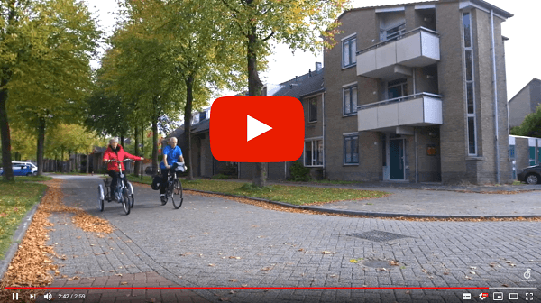 Hoe fiets je op een driewielfiets
