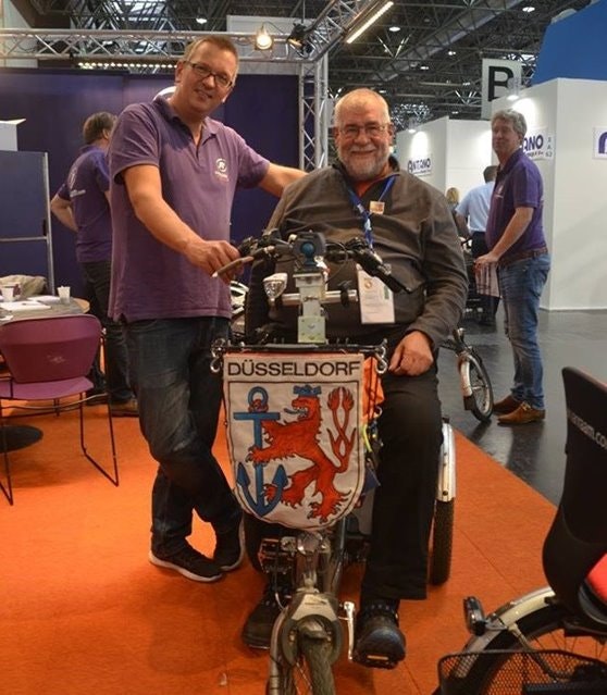 Easy Go Van Raam op Rehacare 2018 Horst Weidemann