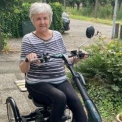 Customer experience Easy Rider 3 wheel bike - Ria van Pelt Customer experience Easy Rider 3 wheel bike - Ria van Pelt