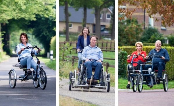 Fahrrad für eine invalide Person von Van Raam