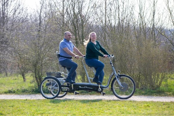 Driewieltandem Twinny Plus van Van Raam