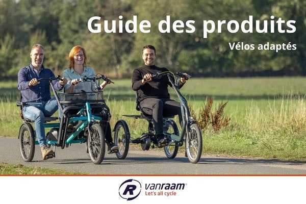 Guide des produits les vélos adaptés de Van Raam