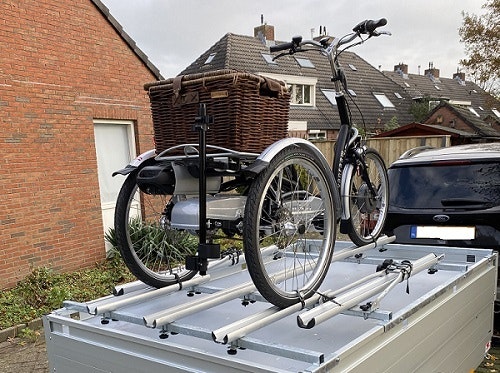 trailer tricycle maxi comfort customer experience feteris