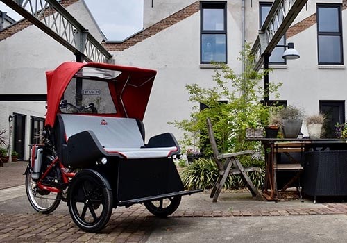 Van Raam rickshaw bike Chat the rolls-royce CWA