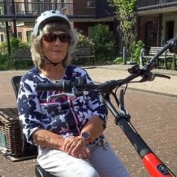 Customer experience Easy Rider 3 wheel cycle - Mieke Rolie