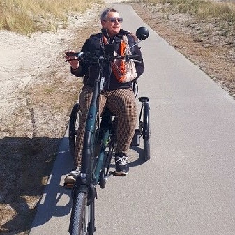 Expérience client tricycle électrique Easy Rider Van Raam - Jeannet Sandman