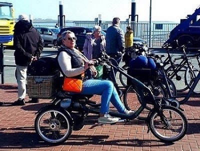 Expérience client Easy Rider Van Raam tricycle - Jeannet Sandman