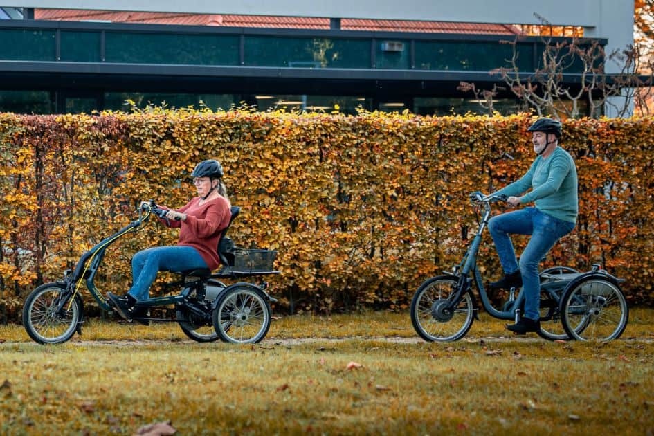 Voorkom vallen met de fiets en kies voor een driewielfiets