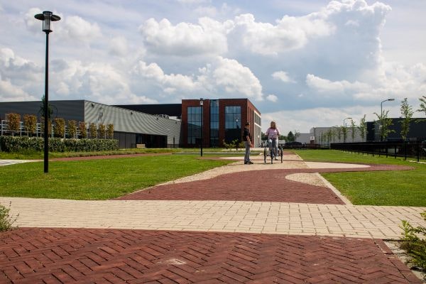 Overview bike test track Van Raam