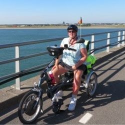 Customer experience Easy Rider tricycle - Nancy Walravens