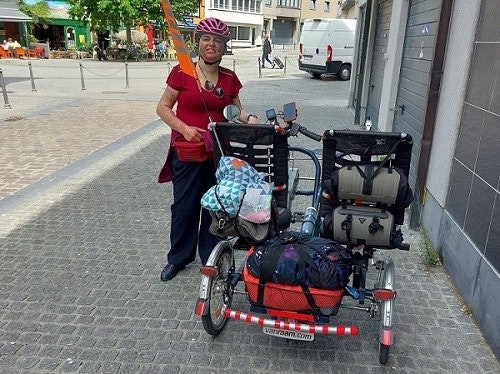 Van Raam Kundenerfahrung Fun2Go Doppelfahrrad Stoffel und Nele