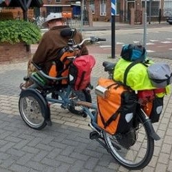 Kundenerfahrung OPair Rollstuhlfahrrad - Freerk de Boer