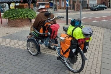 Kundenerfahrung OPair Rollstuhlfahrrad - Freerk de Boer