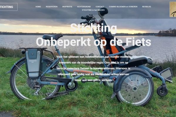 Foundation Onbeperkt op de Fiets