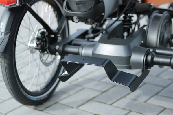 Adapter for a bike trailer behind the Easy Rider by Van-Raam