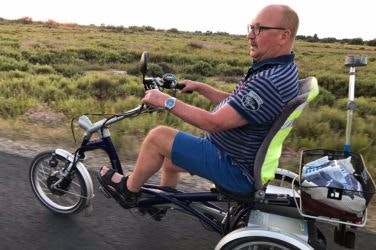 User experience tricycle Easy Rider Van Raam Theo Reuvers