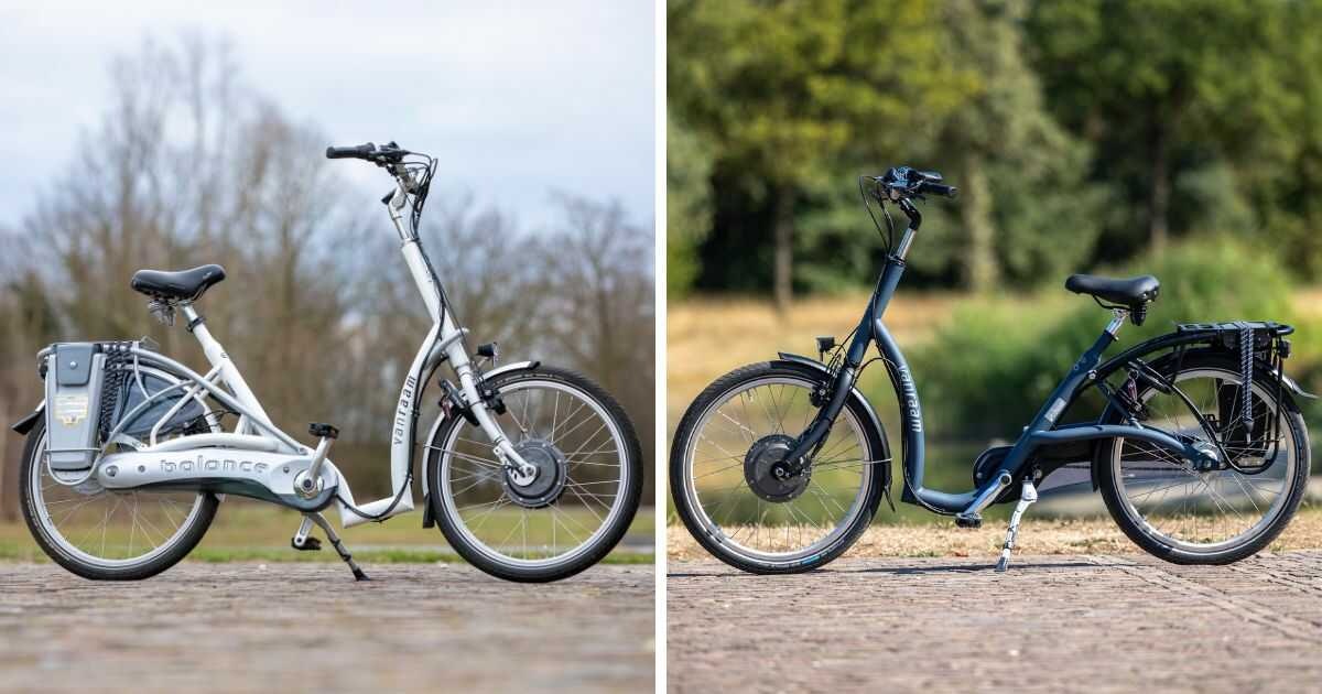 verschil tussen 1e en 2e generatie van raam lage instapfiets balance