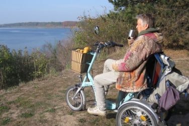 Benutzererfahrung Elekromobil-Dreirad Easy Go Van Raam Ankie van den Bosch