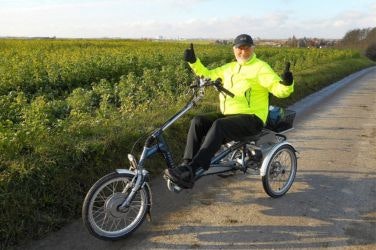 Expériences des utilisateurs le tricycle pour les adultes Easy Rider Ivan Bruers