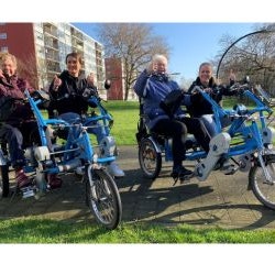 Customer experience Fun2Go side-by-side tandem – Fietsmaatjes Schiedam to Paris