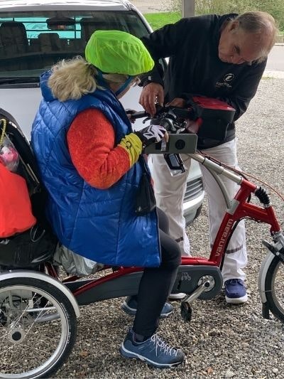 customer experience easy rider tricycle eva beck van raam