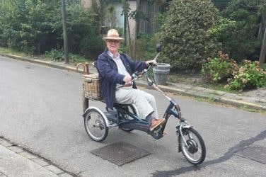 Customer experience Easy Rider tricycle - Gerbrand Voorn