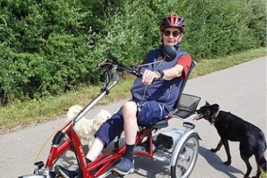 Kundenerfahrung Easy Rider Dreirad – Hans-Dieter Naegele