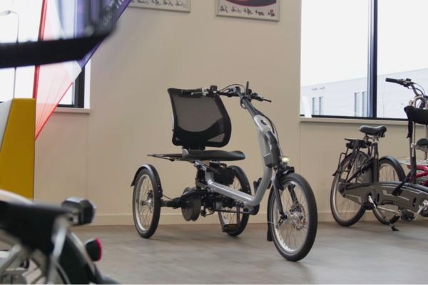 van raams bike selfcare service for easy rider tricycle