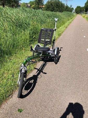 Customer experience Van Raam Easy Sport recument trike by Wilco de Keijzer