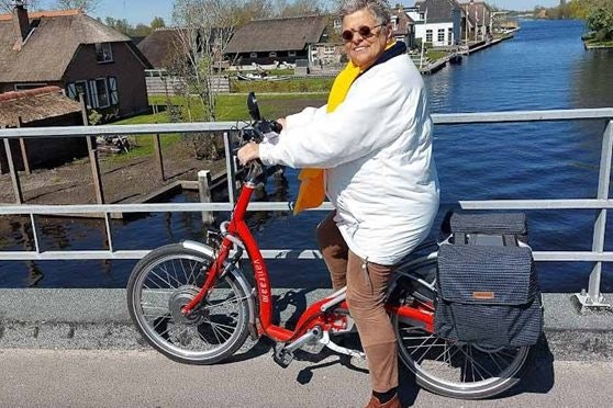 Customer experience low step e-bike Balance Bernadette Evers